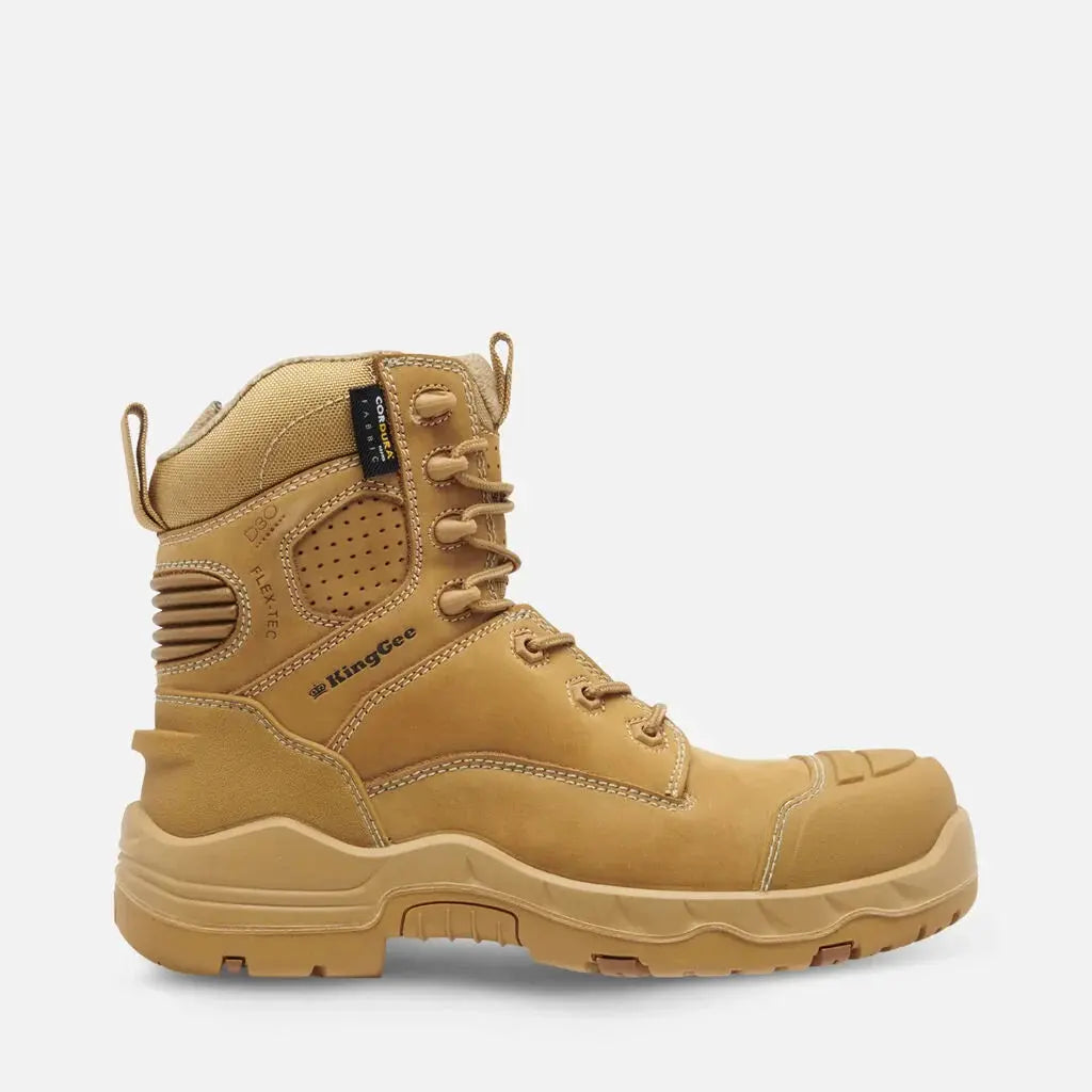 KingGee Women's Onyx 6CZ Composite Toe Wheat Work Boot K28005 Metro Workwear